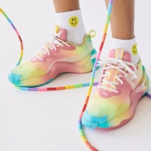 Puma x Free People Movement Rise Tie Dye Sneakers  Size 9.5